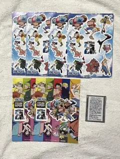 ONE PIECE シール4枚➕2枚