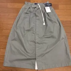Gymphlex オリーブ色 ロングスカート サイズ14