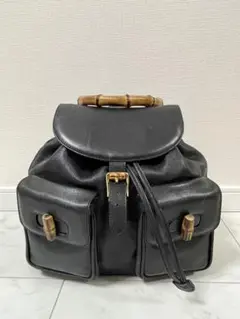 グッチ バンブー リュック レザー