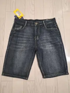 ダークブルー ショートパンツ サイズ34