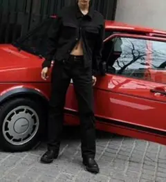KAR/ L'ART DE L'AUTOMOBILE デニムパンツ Lサイズ 黒