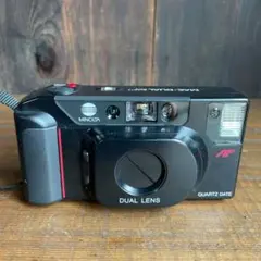 ミノルタ フィルムカメラ 純正ケース付き レトロ