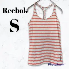 Reebok ボーダートレーニングタンクトップ◆水着◆ヨガウェア◆2356