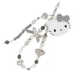HELLO KITTY × BRILMY ミラー付きビーズストラップ