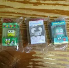 サンリオ チョコボックス マスコット シナモロール、ハンギョドン，けろっぴ