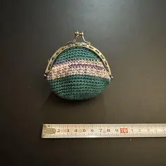 がま口小物入れ