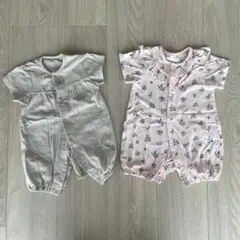半袖　ロンパース　2点セット