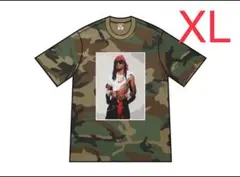 Supreme Playboi Carti Tee Woodland Camo