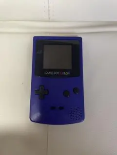 ゲームボーイカラー パープル 本体　ジャンク