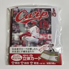 広島カープ 立体カード