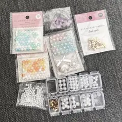 ビーズとメタルパーツセット　セット売り