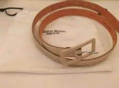 MAISON BOINET ベージュ ベルト 保存袋付き