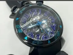 ガガミラノ マヌアーレ M48 5228 クロノグラフ メンズ クォーツ 腕時計