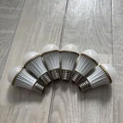 LED電球 E17 3W 6個セット　YAZAWA製