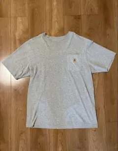 【美品】Carhartt グレー Tシャツ Mサイズ ルーズフィット
