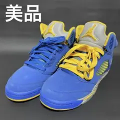 ナイキ エアジョーダン5 レトロ ジェイエスピー レネリー バーシティ ロイヤル Jordan 5 Retro JSP Laney Varsity Royal Men's - CD2720-400 - US