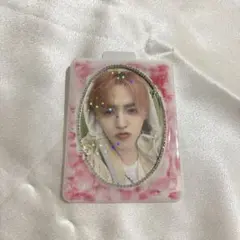 トレカケース デコ レジン マーブル