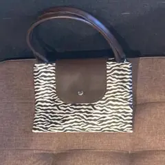 ハンドバッグ（ゼブラ柄）