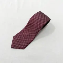 ■batak House Cut／バタクハウスカット■ネクタイ■ボルドーチェック
