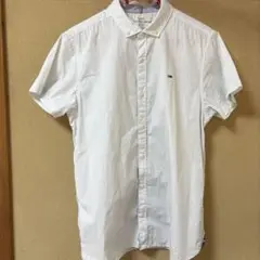 TOMMY HILFIGER トミーヒルフィガー 半袖 ワイシャツ 白 ホワイト