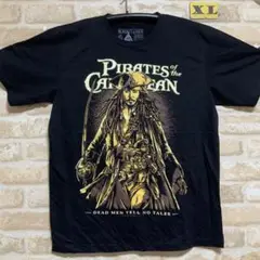 パイレーツ オブカリビアン ジャックスパロウ XLサイズ　Tシャツ