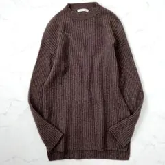 ギャルリーヴィーリブニット ウールカシミヤ ミドル丈 サイズS m62