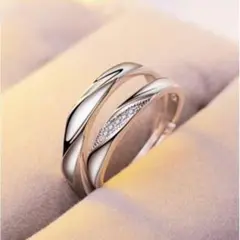 ペアリング フリーサイズ カップル 指輪 リング 結婚指輪 シルバー925刻印