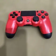 【ジャンク品】SONY DualShock 4 レッド コントローラー　動作不明
