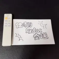 976 Panasonic 照明用リモコンHK9811 動確清掃済み