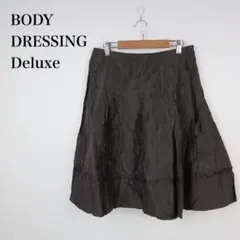 ★美品★ボディドレッシングデラックス フレアスカート 日本製