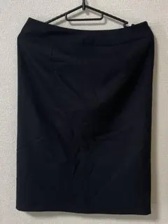 スーツ黒スカート　膝丈スカート　9号　即購入◎お値下げ交渉◎