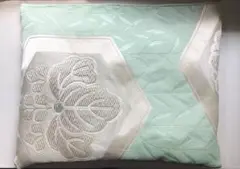 No.303 大きめポーチ 1点物 35cm 帯リメイク　訳あり