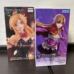 プライズフィギュア　２点　未開封　 ソードアート オンライン アスナ バニー