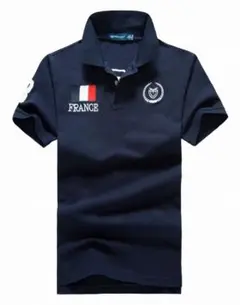 FRANCE ポロシャツ ネイビー