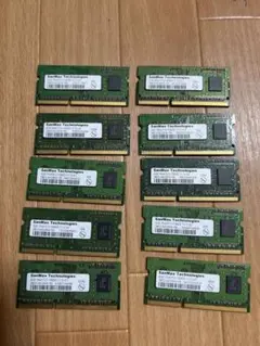 SanMax DDR3 4GB メモリー 10枚セット