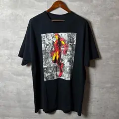 SALE❣️アイアンマン MARVEL コミックTシャツ 黒 XL相当