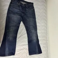 Levi's 501 W33L32 フレアカスタム