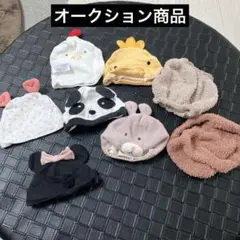ベビー　帽子　６点　腹巻き２点