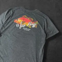 6219/US古着マゼランアウトドア フィッシングTシャツXL