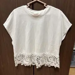 今季　ZARA レース　トップス　 L