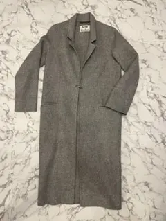アクネストゥディオズ グレー ロングコート