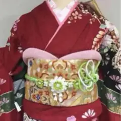 華やかな振袖 辻ヶ花