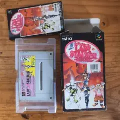 スーパーファミコン レディーストーカー 箱取説あり