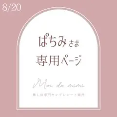 8/20発送 ぱちみさま専用ページ / 岩崎さん1