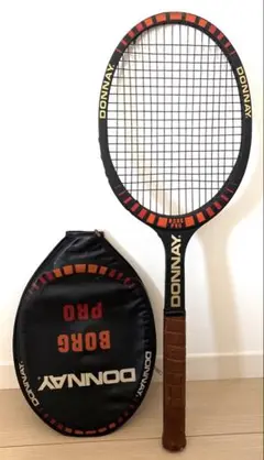 希少！ドネー ボルグ プロ　ダブルハンドグリップ　テニスラケット 希少！ドネー ボルグ プロ ダブルハンドグリップ テニスラケット