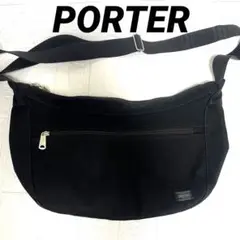 【美品】ポーター　ベネッセ　コラボ　ショルダーバッグ　キャンパス　ミニポーチ付き