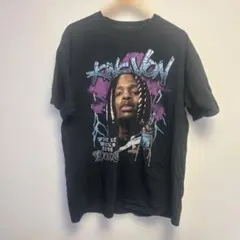 キング・ヴォン グラフィックTシャツ ブラック　バンド　USA レア　一品物