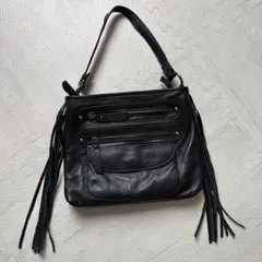 美品⭐︎UNGRIDのフリンジバッグ