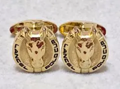 LANCEL LANCEL POLOCUP ホース馬　カフス　C2356