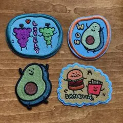 新品　アメリカン　ワッペンセット